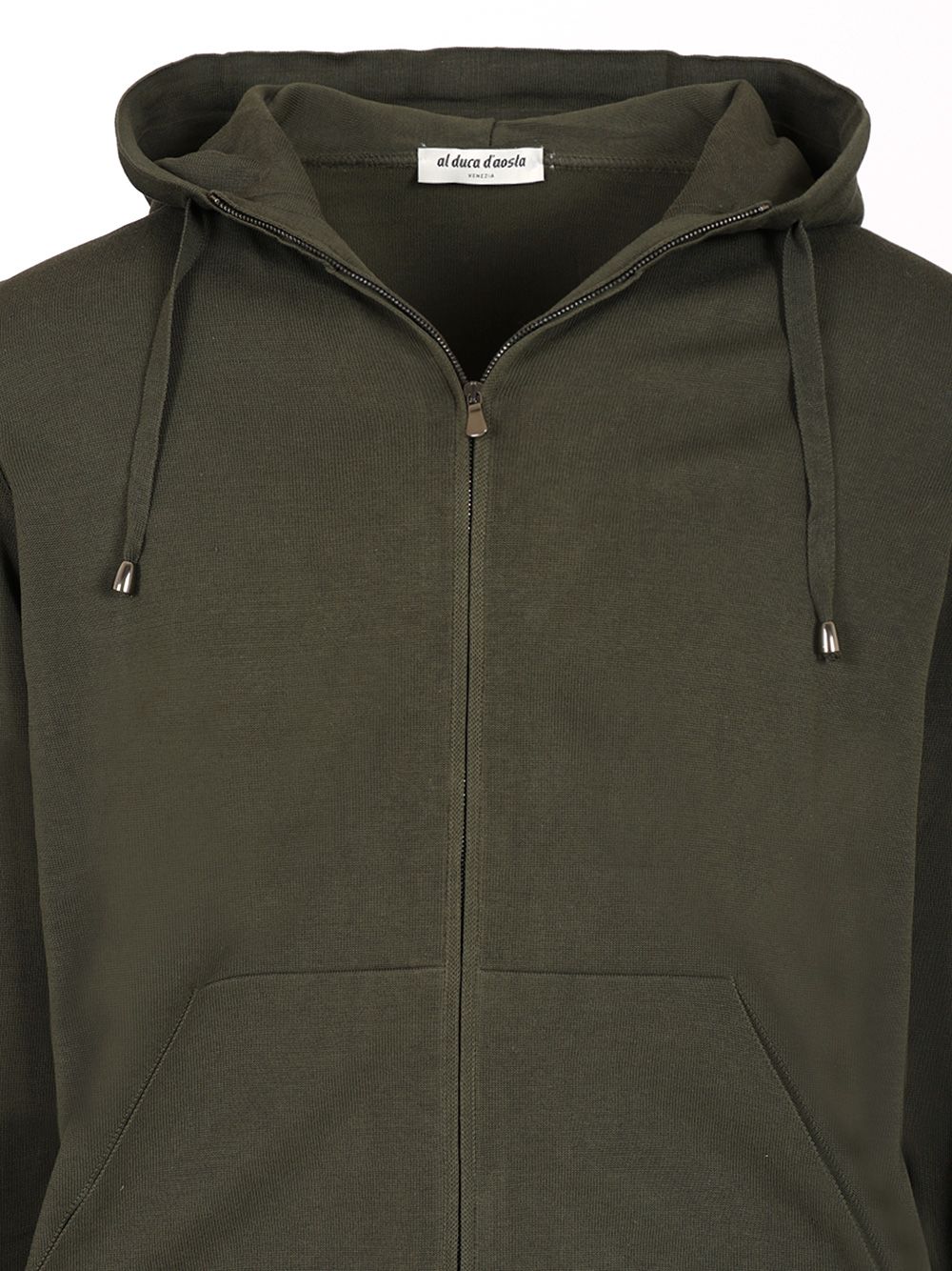 Al Duca D'Aosta Green Cotton Sweatshirt Knitwear - Green | 8d7508aa6c0acc153a35e15415dab6df178c66d7