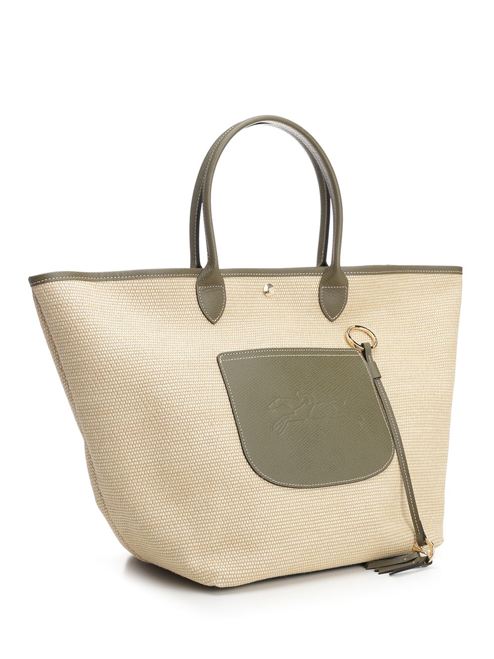 Longchamp Paris Le Panier Pliage Handbags - Green | 895ac651ec2fc0e1e055482dcdf8891c05d2cd06