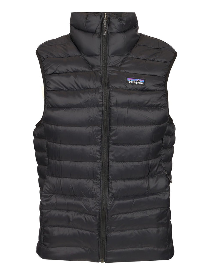 Patagonia Sleeveless Drawstring Down Jacket Coats - Black | e2e31d47d690dd80822a244ee1c3333a28618545