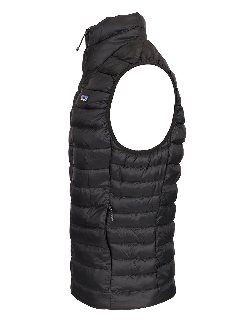Patagonia Sleeveless Drawstring Down Jacket Coats - Black | 6493074ff799ff14ee53ec3212212bcad075dc4f