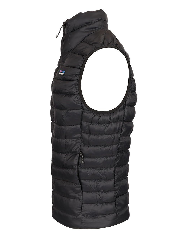 Patagonia Sleeveless Drawstring Down Jacket Coats - Black | 6493074ff799ff14ee53ec3212212bcad075dc4f
