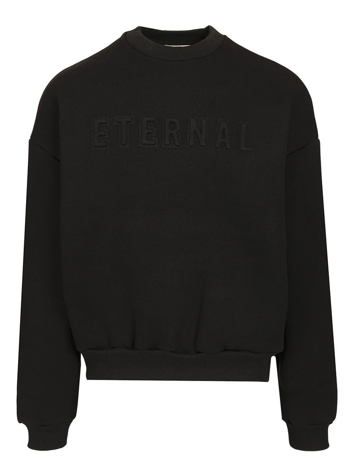 Fear Of God Eternal Sweatshirts - Black | 1d492c7115494b67276f59a2e00e54c7b7754dd6
