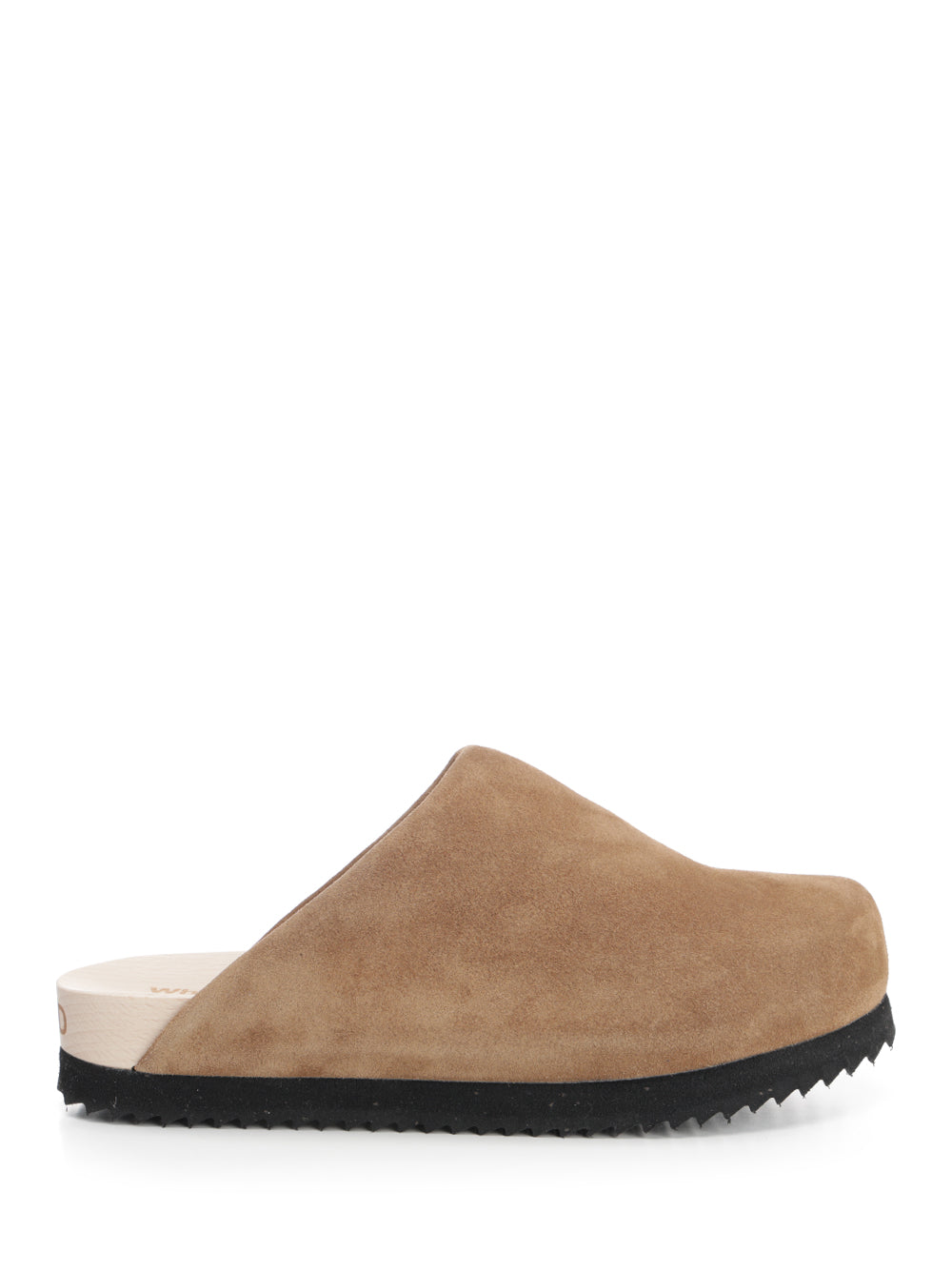 Wud Suede Clogs Sandals - Brown | 6ba87da80006c555ce00ce11e7da8667d98800b8
