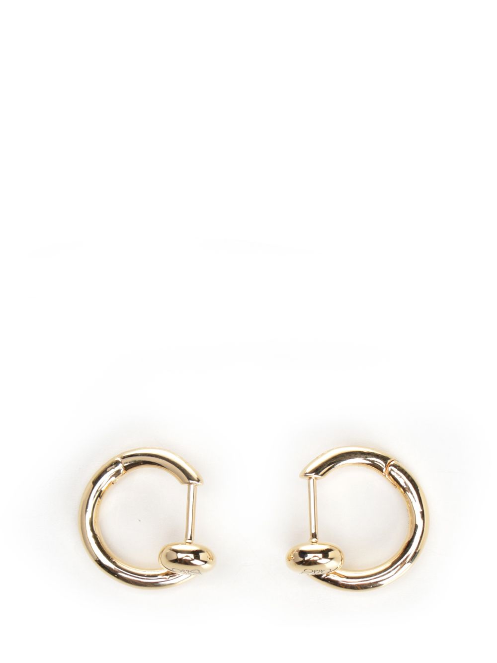 Loewe Silver Hoop Earrings Jewelry - Gold | 2ed5b3a2dcaea8f90de5e586a7d7e3b267622606