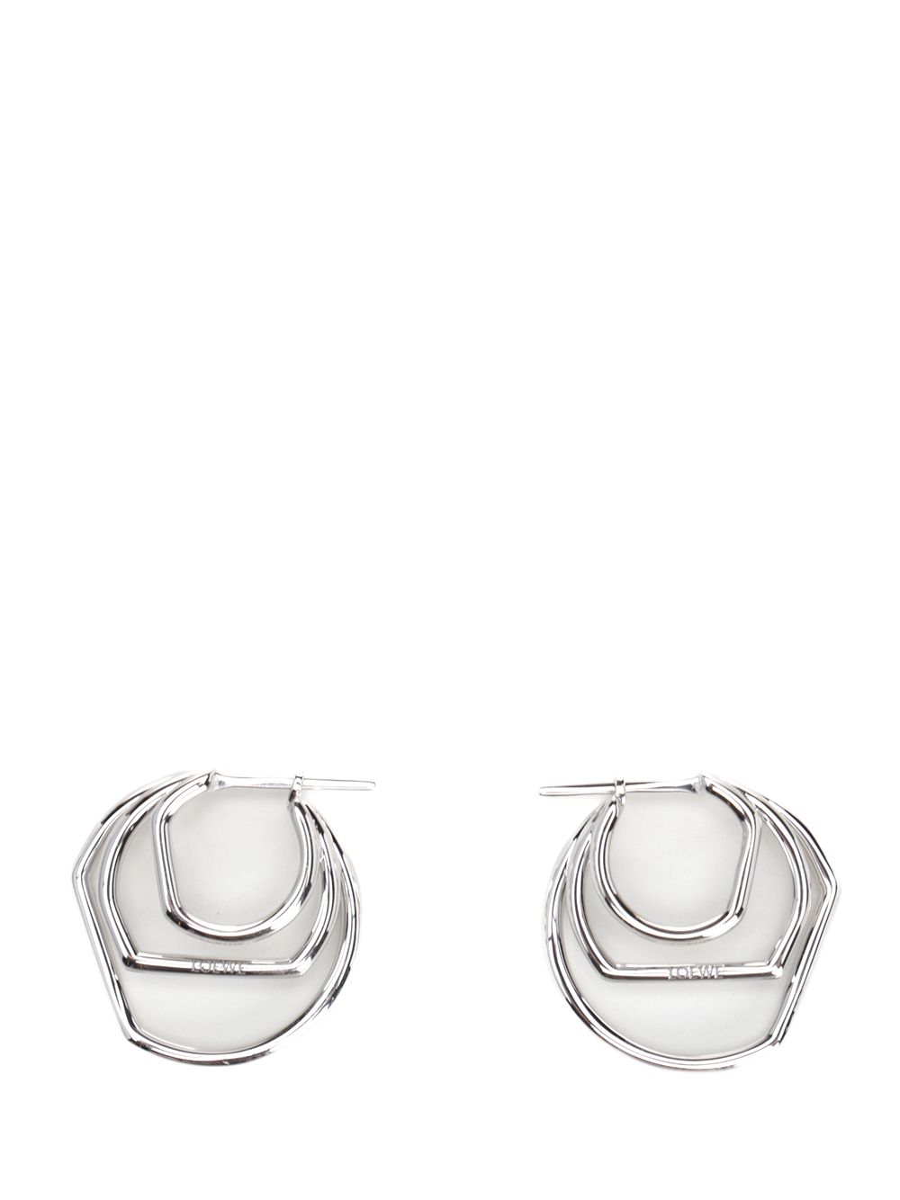 Loewe Hoop Earrings Jewelry - Silver | 344edc1237680b6275108f4bea623b6eb4f7bcbb
