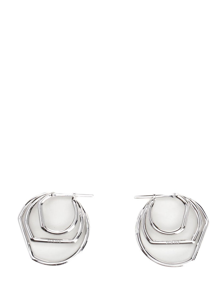 Loewe Hoop Earrings Jewelry - Silver | 344edc1237680b6275108f4bea623b6eb4f7bcbb