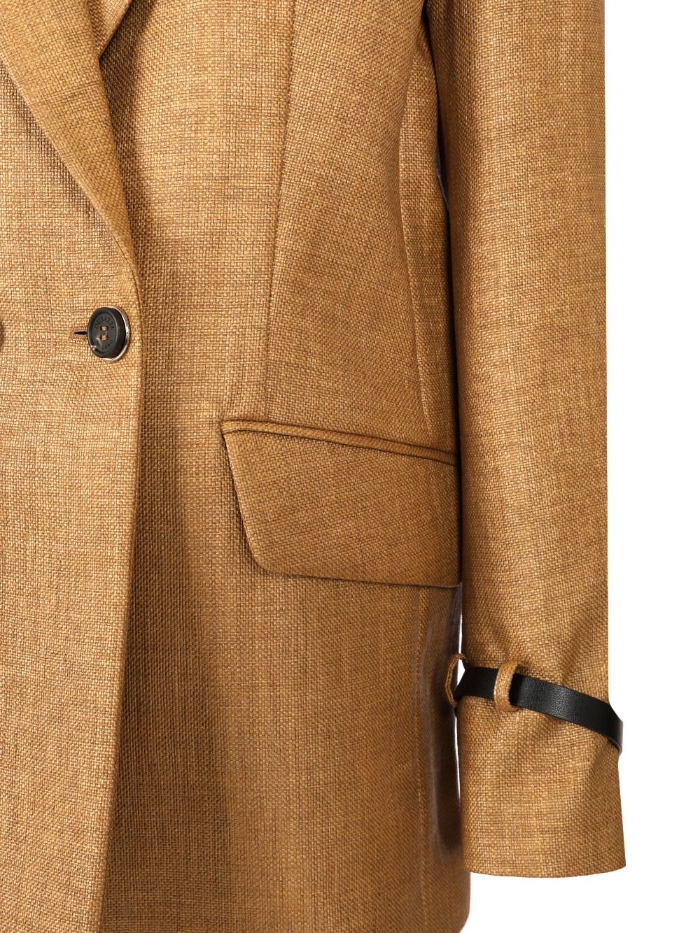 Durazzi Milano Double Breasted Tailored Jacket Jackets - Beige | 2939074476c8fbfb32ebbae4d20c8b6b48c25a99