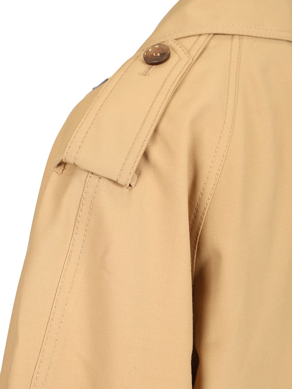 Marni Short Trench Coat With Belt Jackets - Beige | eac8011df2f0111dba91da2281e5526064eb178e