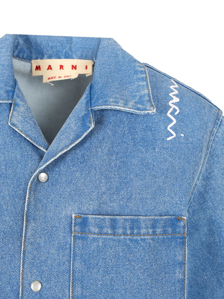 Marni Denim Shirt Shirts - Light blue | ea267a501306ca901f3a5fadeec2e1220857557f