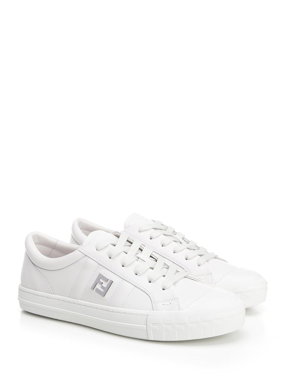 Fendi Domino Sneakers - White | 385135c989293ebf5132bf68408ffe21bbc5296f