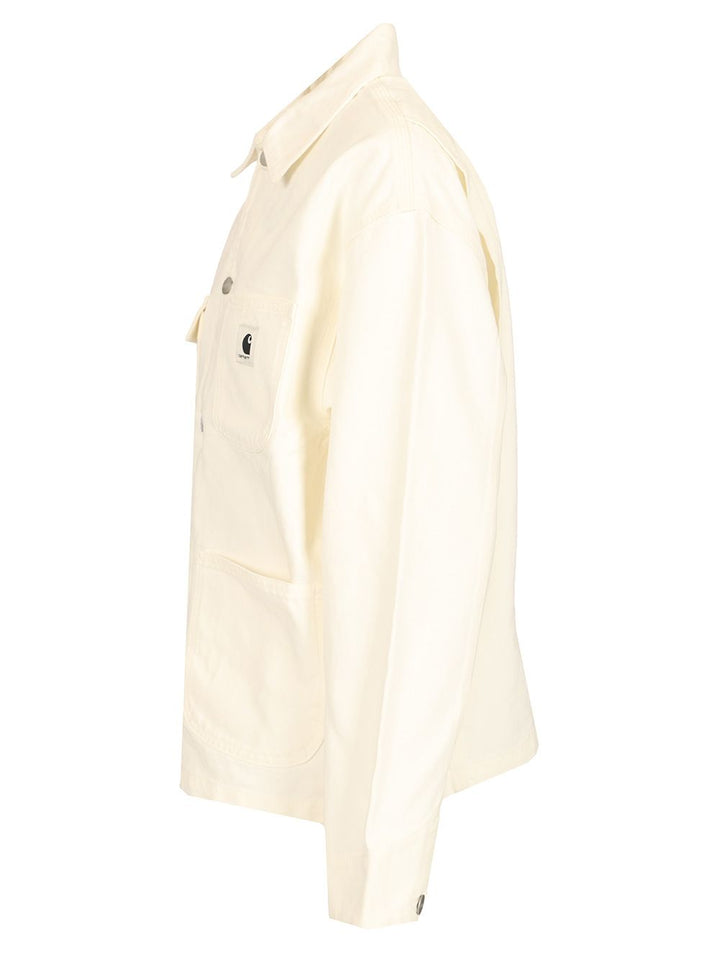 Carhartt Wip Michigan Coat Jackets - White | 42b142788f4217c382c4879ad77288d3daf27702