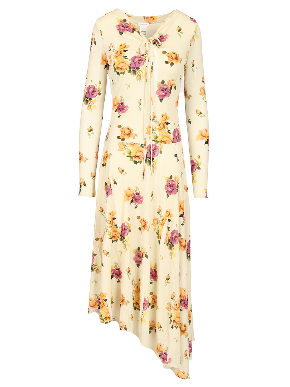Acne Studios Jersey Midi Dress Dresses - Multicolor | b1c00f845eda85e6b5c2fd89cf7f1d0b2c4cf927