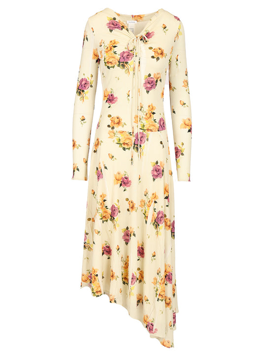 Jersey Midi Dress Dresses Multicolor
