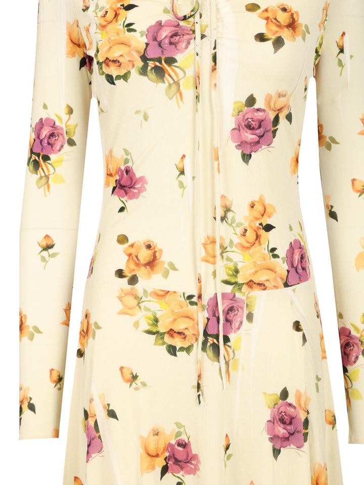 Acne Studios Jersey Midi Dress Dresses - Multicolor | 229c9d06973626bd2378357458cbe6437758bc6f
