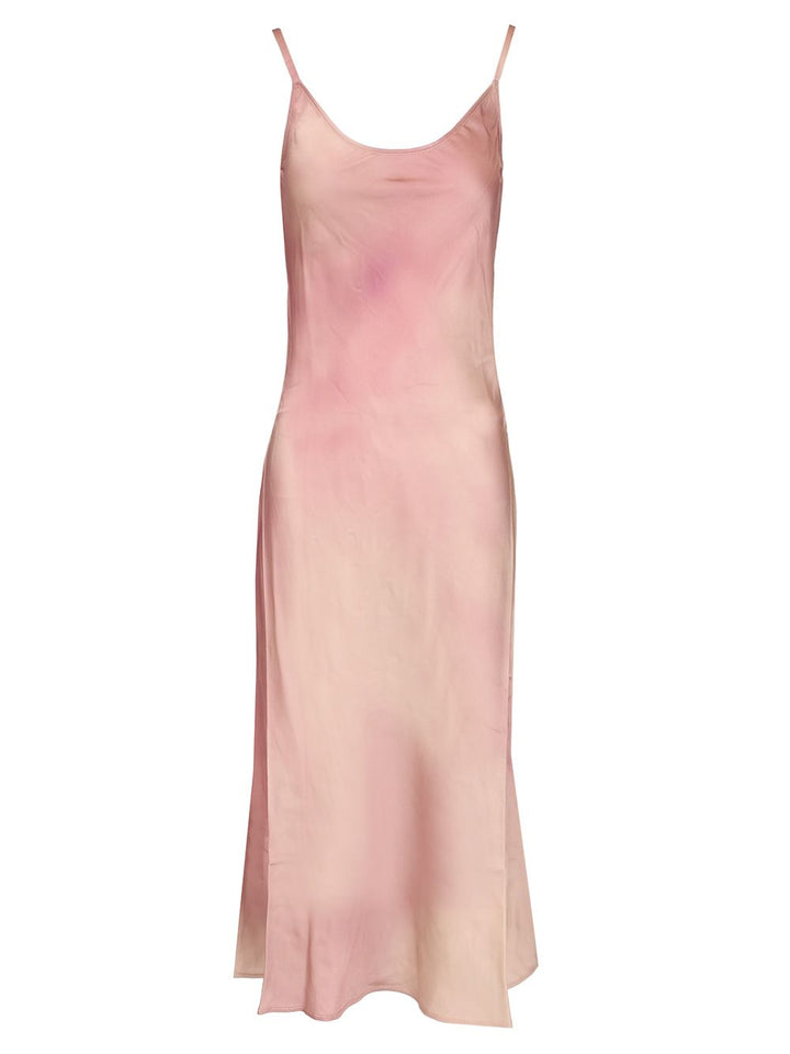 Acne Studios Satin Slip Dress Dresses - Rose | 1b026cb152708e3088821afc515a01b32eb1dd03