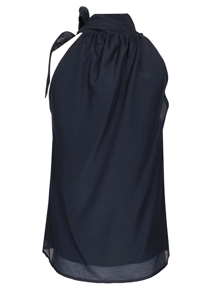 Al Duca D'Aosta Muslin Top Tops - Blue | 1c5332ccc09cd399a5a76c3b73d67bb8401b66bb