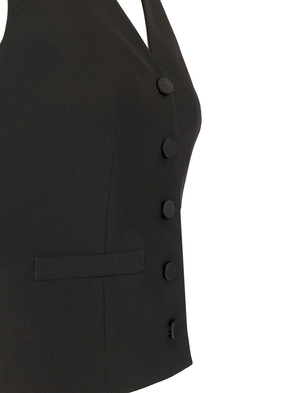 Al Duca D'Aosta Satin Back Vest Jackets - Black | ed2bdd206081165030119009df7e72b0708899f4