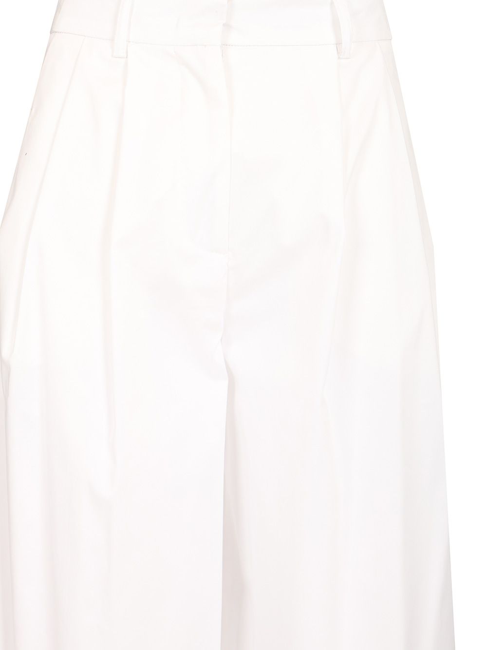 Al Duca D'Aosta Poplin Trousers - White | 94e2759598fe8a753cf91a08b79ad8acddb04538