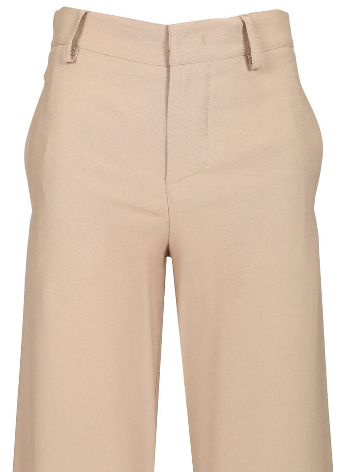 Al Duca D'Aosta Wide Leg Trousers - Beige | af8ccfd6724dc88e0b761d7eb331d66f31c600b8