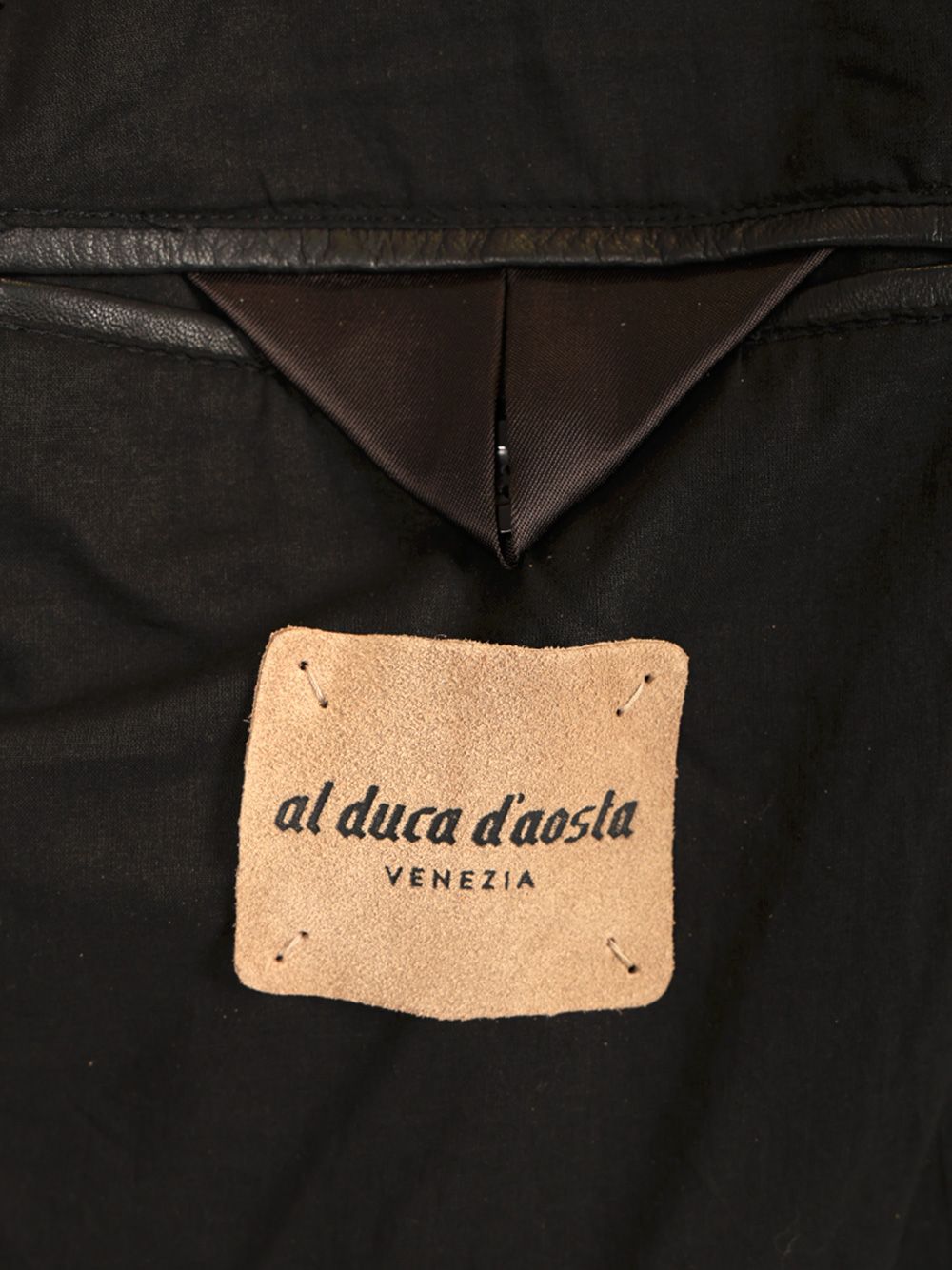Al Duca D'Aosta Black Leather Biker Jackets - Black | 0c76b0be1565b4495110dc396ef8a0a5c56f2da6