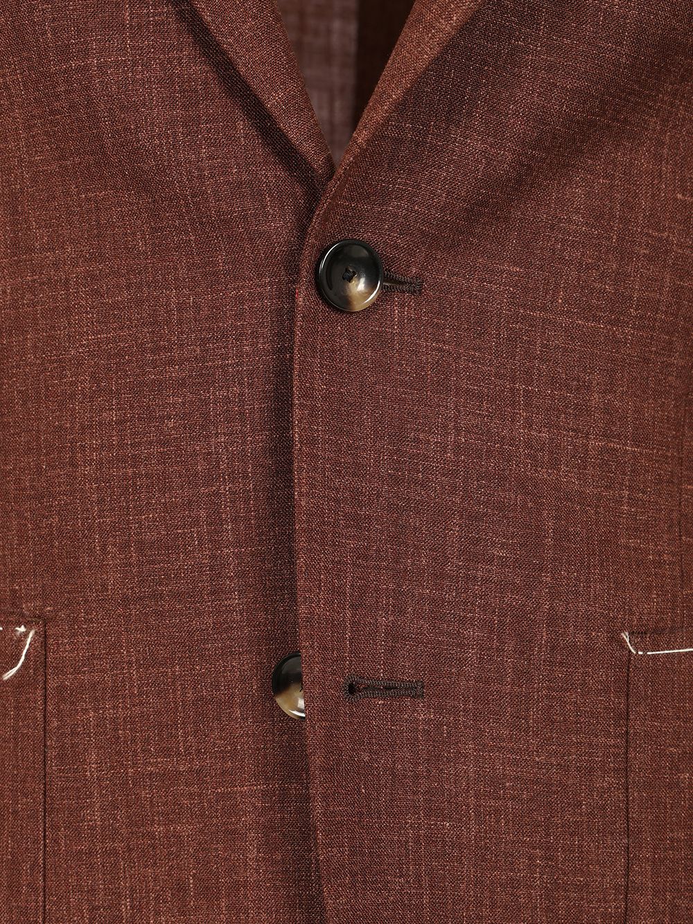 Al Duca D'Aosta Melange Unlined Jacket Jackets - Brown | 90760875961e3be9aa26b0cd30511d64e1181676