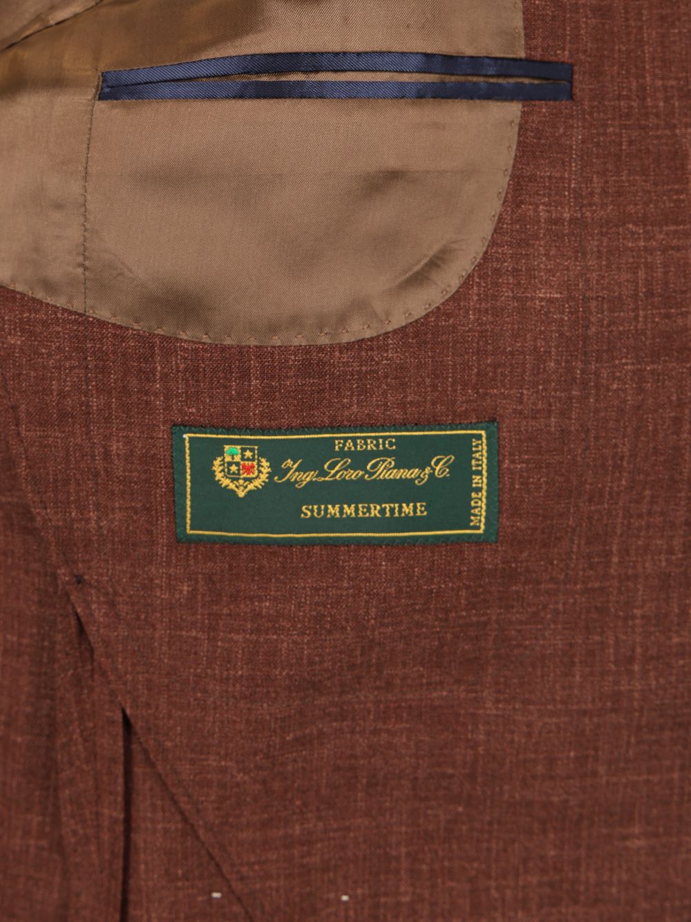 Al Duca D'Aosta Melange Unlined Jacket Jackets - Brown | 09411fc0b42e98ffc490612d08caf9f07c15b2c8