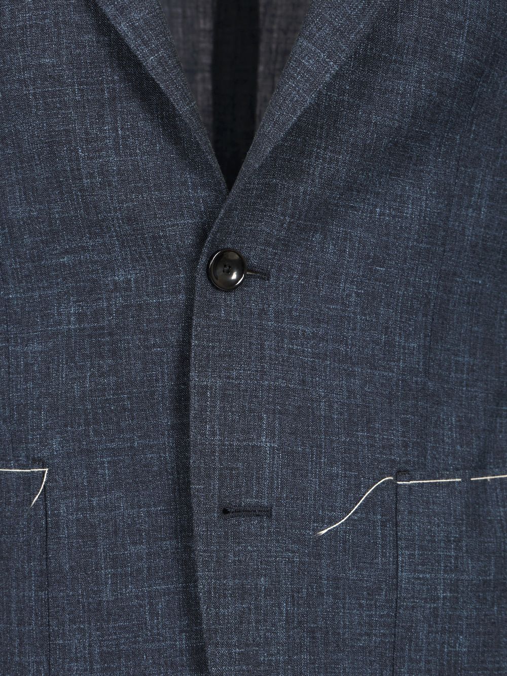 Al Duca D'Aosta Melange Unlined Jacket Jackets - Blue | cdeb185a34245b8ab097f209de69a84c7d177318