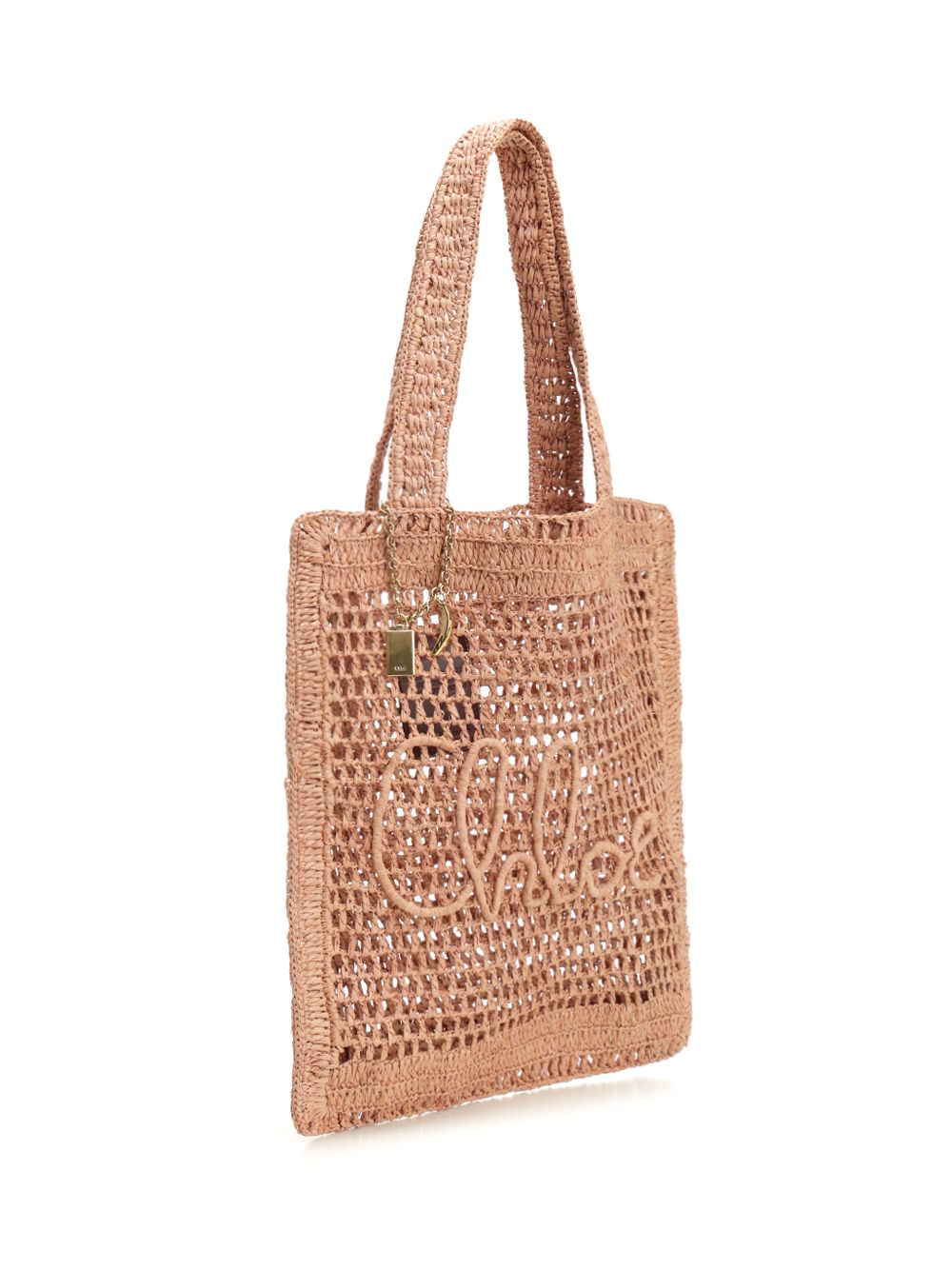 Chloe' Estate Banana Shoulder Bags - Beige | b738705af9714595337b3a98a880e08b066892b0