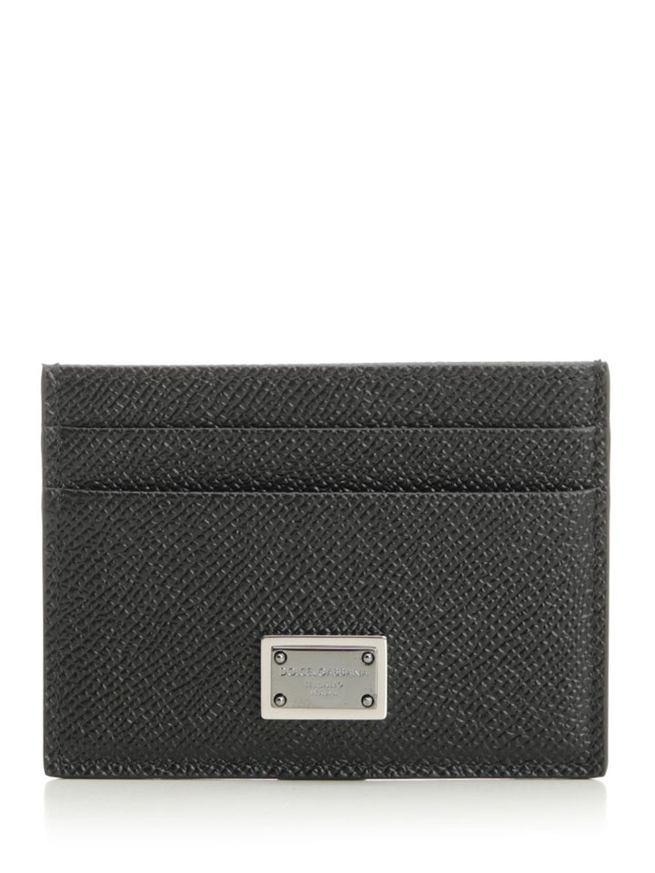 Dolce & Gabbana Leather  Card Holder Small leather goods - Black | c285cba7a9f6a1e100b0882aa4561f2d25ff0a14