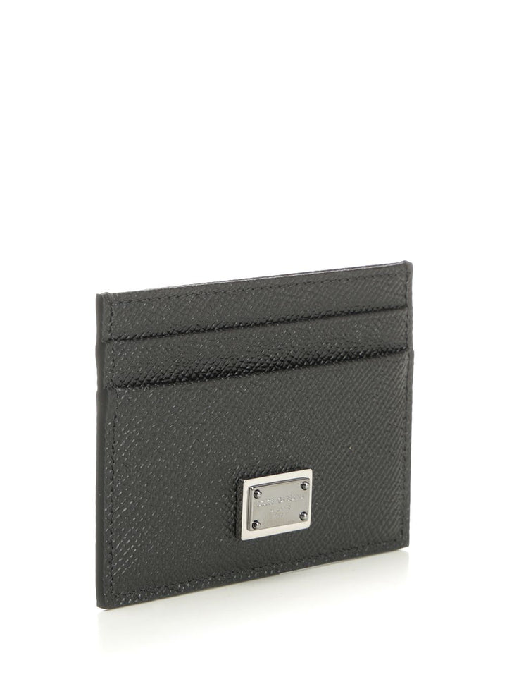 Dolce & Gabbana Leather  Card Holder Small leather goods - Black | 61c97503f9cbd29dfc2fd2e2cae572a6f7b5586d