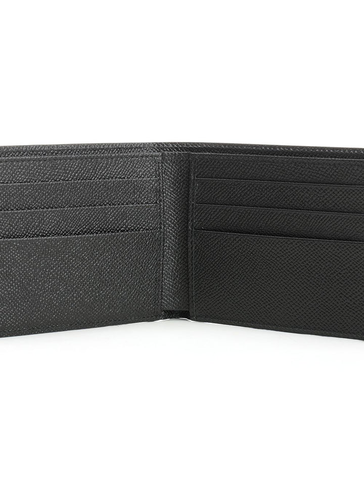 Dolce & Gabbana Leather Bifold Wallet Wallets - Black | 2ffef4ee6d661ec99e7fc06270ea17a7c71235b7