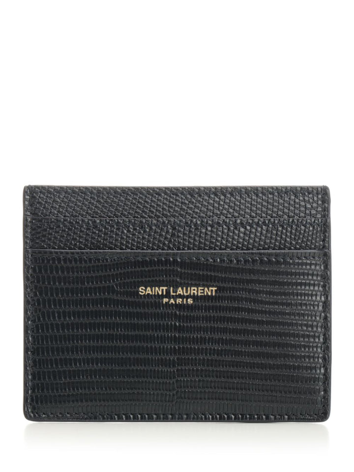 Saint Laurent Saint Laurent Paris Signature Card Holder Wallets - Black | 04e127b4844d4413dd05173df7aaacb76fed1d0a