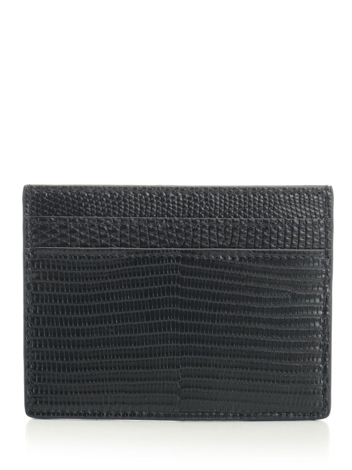 Saint Laurent Saint Laurent Paris Signature Card Holder Small leather goods - Black | 2fb758527c870e495deaec9d7328ae1b53a4a239