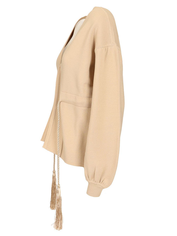 Max Mara Tibero Knitwear - Beige | 779a4c8eae356ef61823b80ad76b34a333633d5e