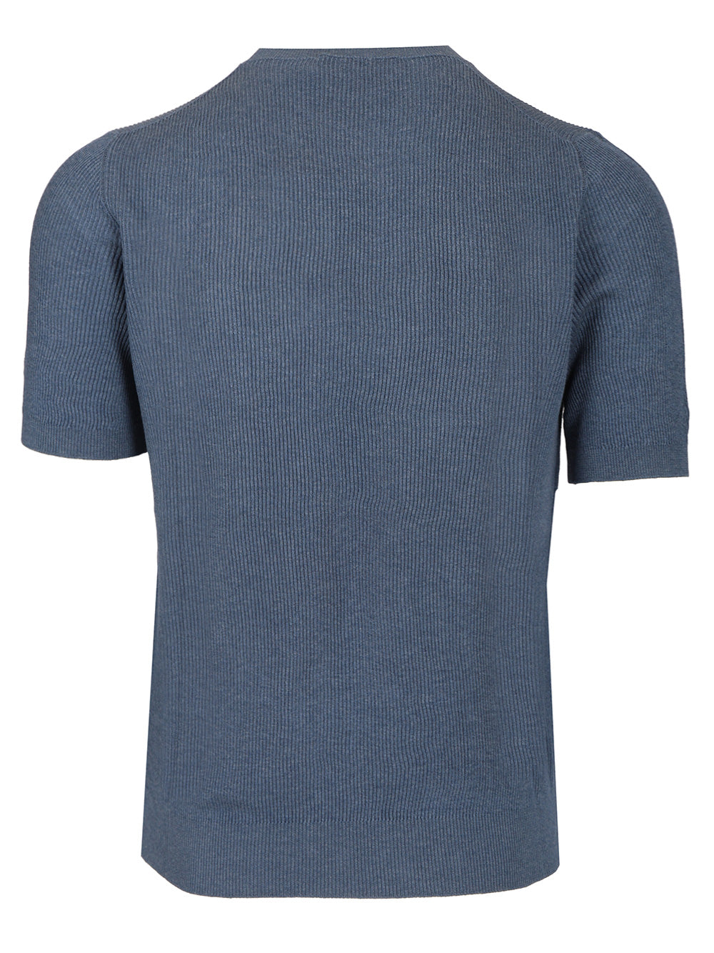 Mauro Ottaviani Ribbed T-Shirt - Blue | d3f253c7568d2058f358fc94d67a77c716c42eba