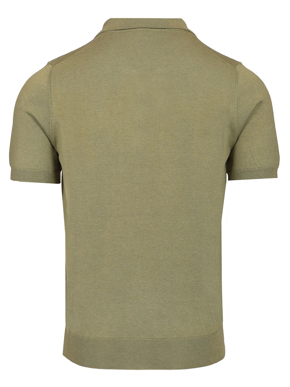 Mauro Ottaviani Knitted Jersey Polo shirt - Green | 3c9ba6edf44c0403b1eb8b96e53a631a86d46259