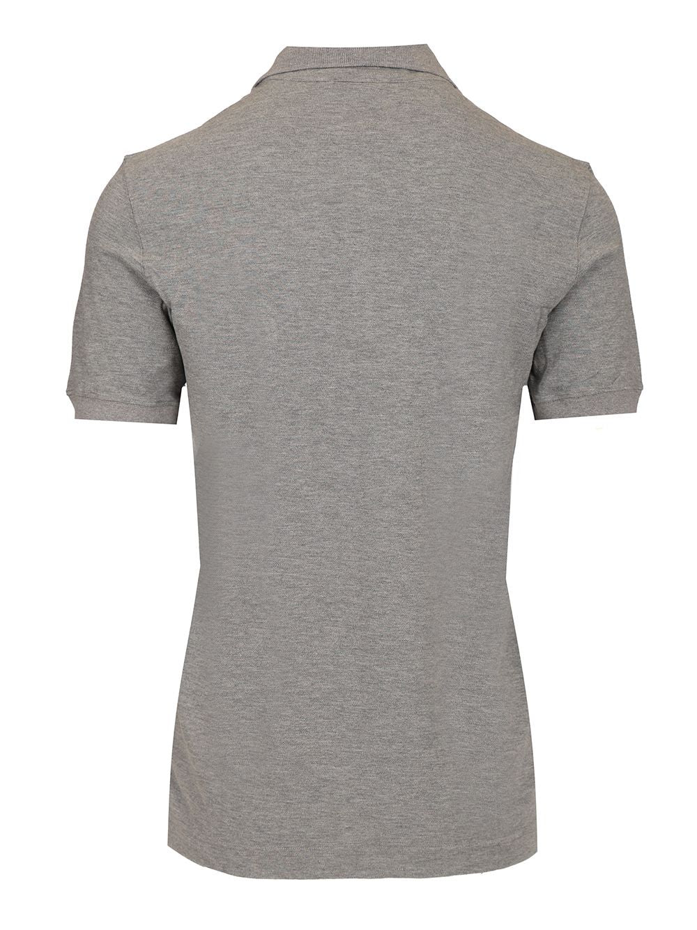 Dolce & Gabbana Grey Melange Cotton Polo T-Shirt - Grey | 88c0011a6b6efa3cb84b5f4ce258217abbdaebf4