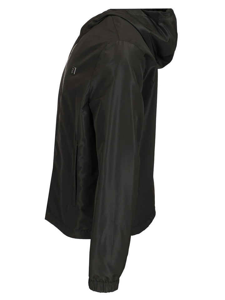 Fendi Blouson In Black Technical Fabric Jackets - Black | 1f9daf0d68ba6603dfc37259852bf1bd809e690b