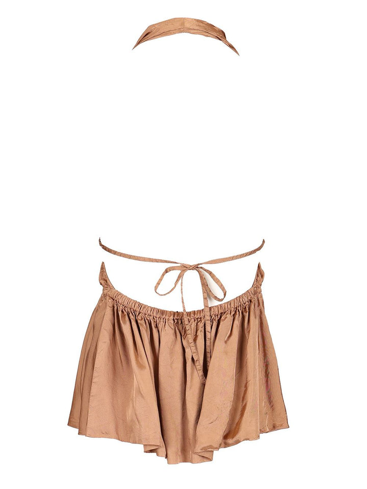 Dries Van Noten Halterneck Top Tops - Rose | ec1137b0b00ea4bf557d3d30fb6af1bc0ace3067