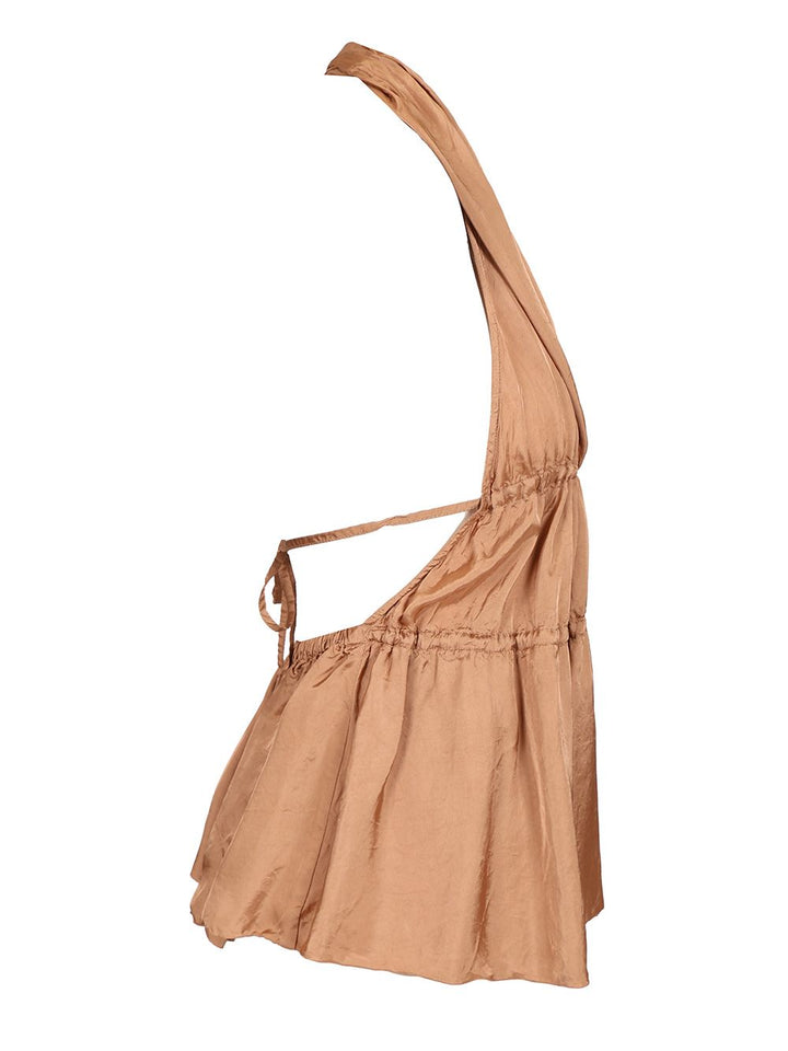 Dries Van Noten Halterneck Top Tops - Rose | 3b3471af5baabf7208c944087ce8f5fb37dfe799