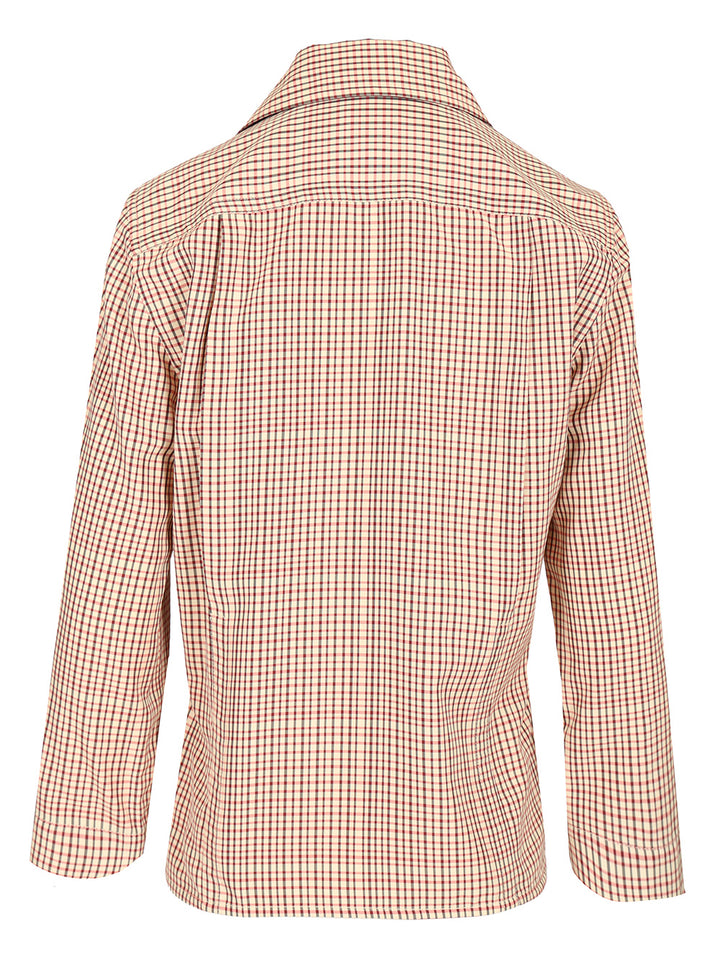 Bottega Veneta Checked Viscose Shirt Shirts - Multicolor | 3140488e4ad8e0763fc333f55558001c4ee81c5b