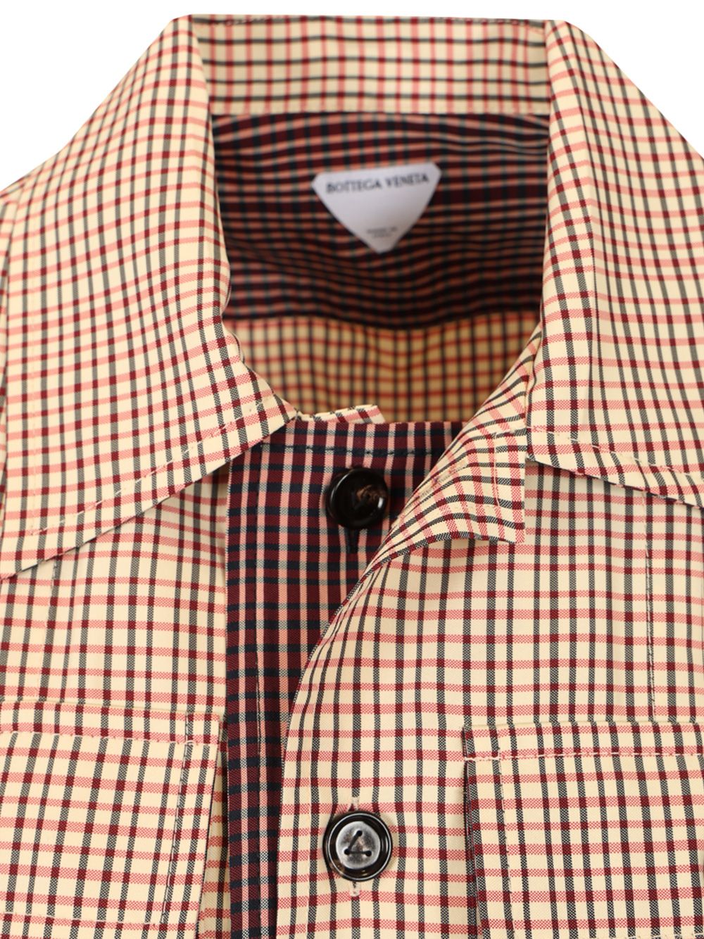 Bottega Veneta Checked Viscose Shirt Shirts - Multicolor | 2c90cac8c39b487deaa468a16fe454de600bedb7