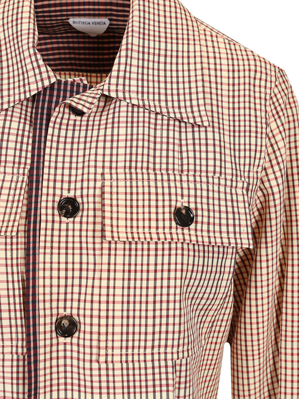 Bottega Veneta Checked Viscose Shirt Shirts - Multicolor | 6ae3f44f335200a0e2ee4c170137350287e9cbf8