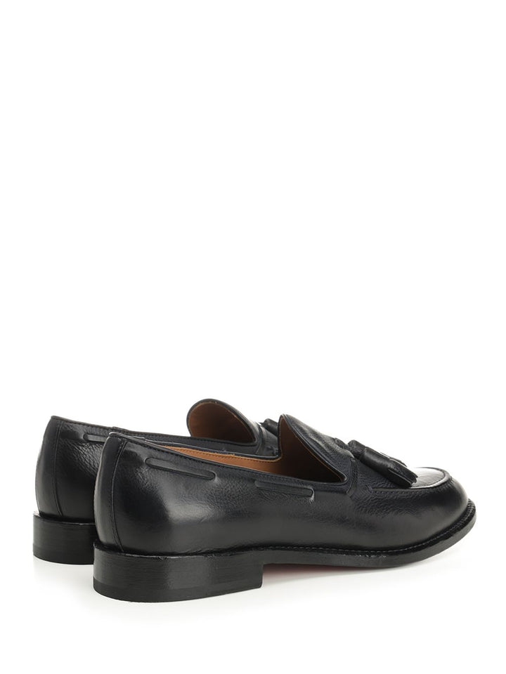 Corvari Blue Leather Mocassin Loafers - Blue | ac61689cfb3c97d6cbba2a732515708b779df21c