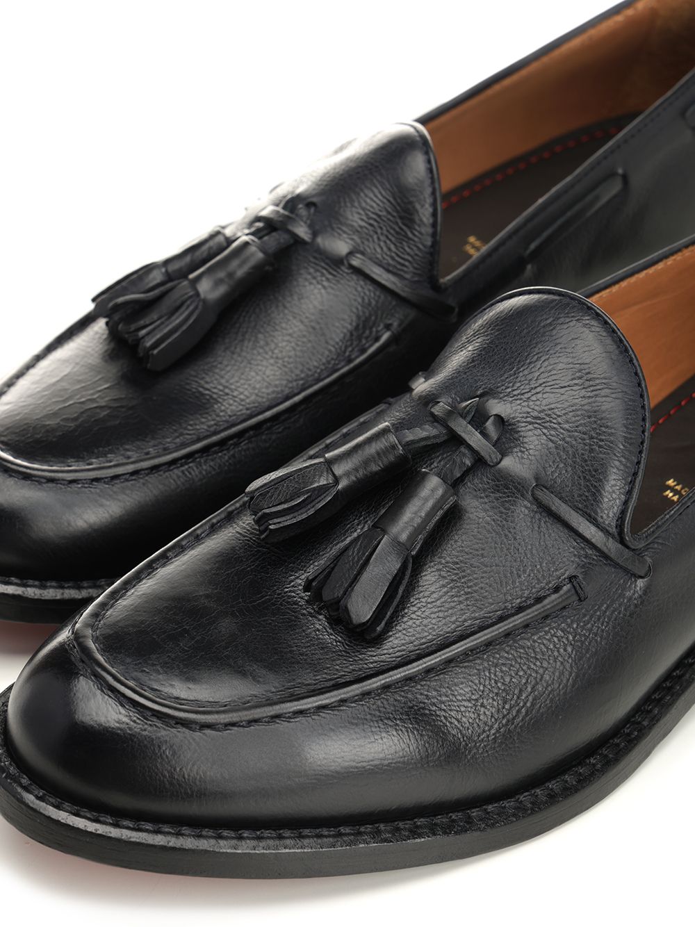 Corvari Blue Leather Mocassin Loafers - Blue | 0577fa2de26b111654c3208f8cd05e2fed7a8c08