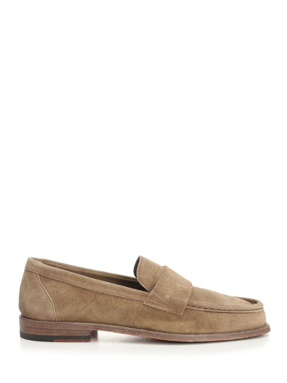 Corvari Suede Moccasin Loafers - Beige | f6c211aaa726c102afa16abad3dbf77b0c4400e2