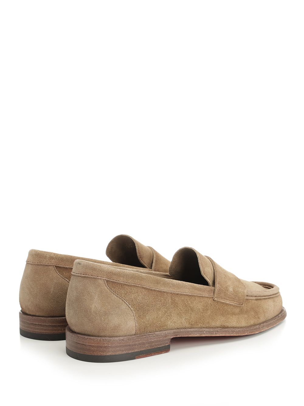 Corvari Suede Moccasin Loafers - Beige | 7ba50b5fabc44654cdba7af8742e19580f98637d