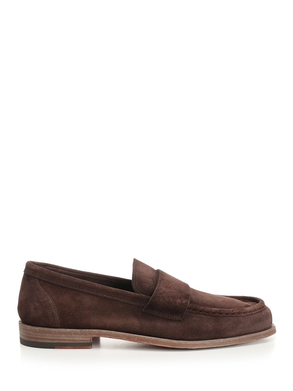 Corvari Suede Moccasin Loafers - Brown | 9d2ff9536230c26e284233cd4df2c76ddf8bb585