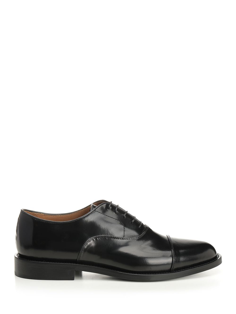 Corvari Black Leather Oxford Shoe Loafers - Black | 78ca05b4a32e59ad69c4599efe16c4a4e920fd1d