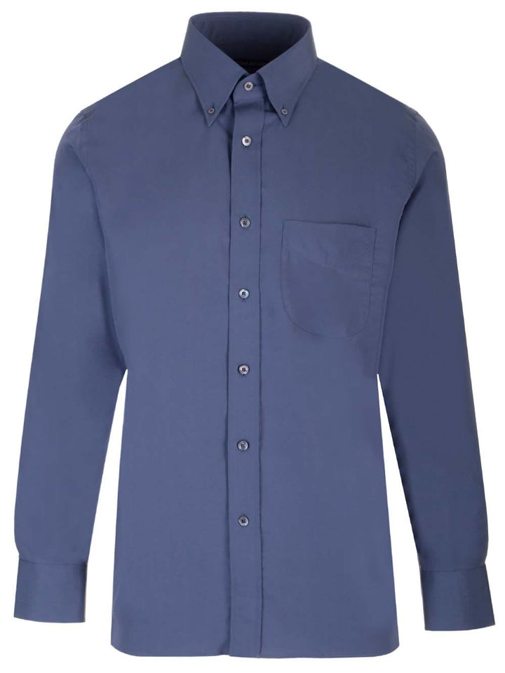 Parachute Silk Shirt Shirts Blue